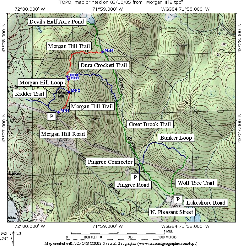 Mprgan Hill Map